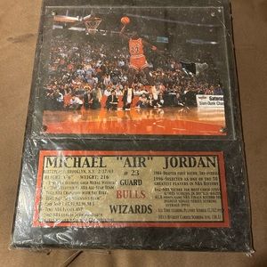 Michael Jordan Plaque